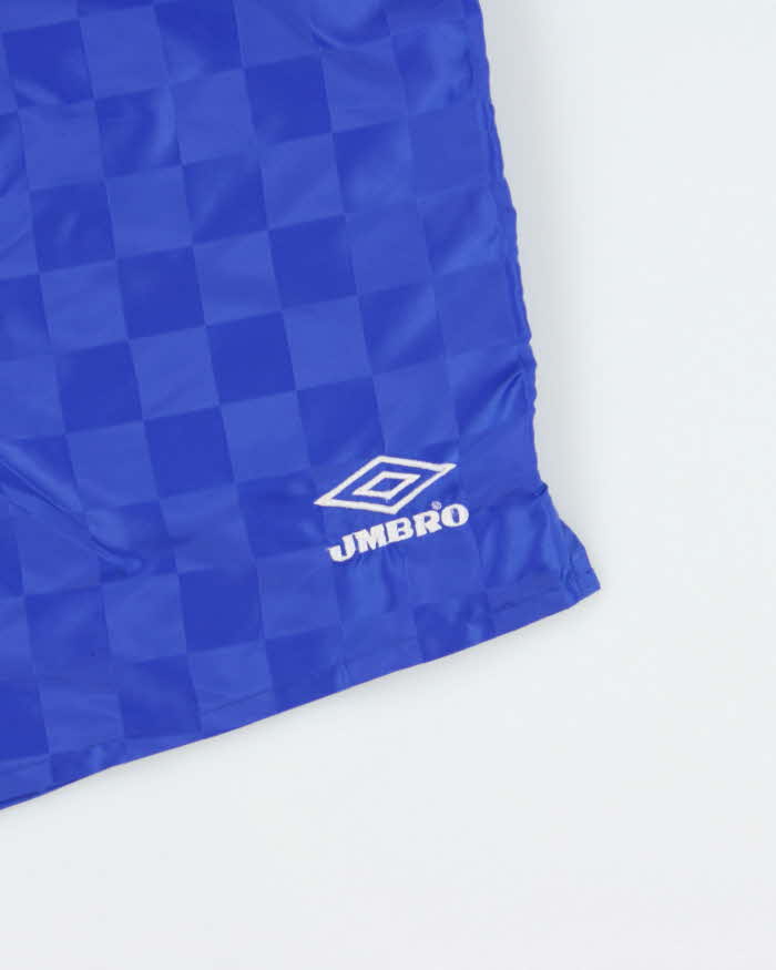 Vintage 1990s Umbro Shell Checkboard Sports Shorts - M
