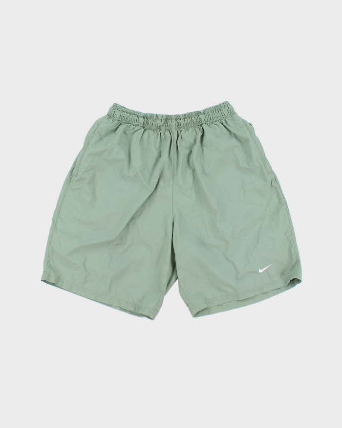 Vintage Nike Sage Green Relaxed Fit Shell Adventure Shorts - S