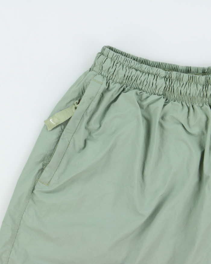 Vintage Nike Sage Green Relaxed Fit Shell Adventure Shorts - S
