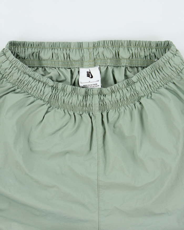 Vintage Nike Sage Green Relaxed Fit Shell Adventure Shorts - S