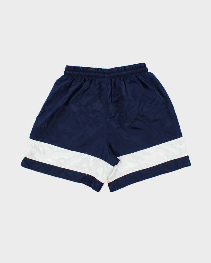 Vintage Y2K 00s Nike Team Satin Shell Striped Relaxed Fit Sports Shorts - M