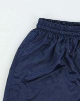 Vintage Y2K 00s Nike Team Satin Shell Striped Relaxed Fit Sports Shorts - M