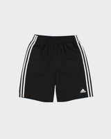 Vintage Adidas 8" Relaxed Fit Silver 3-Stripe Pocket Sports Shorts - XL