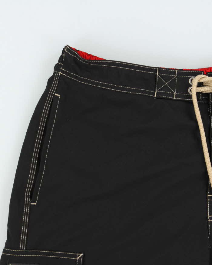 Vintage Polo Ralph Lauren Contrast Stitch Relaxed Fit Swim Shorts - S