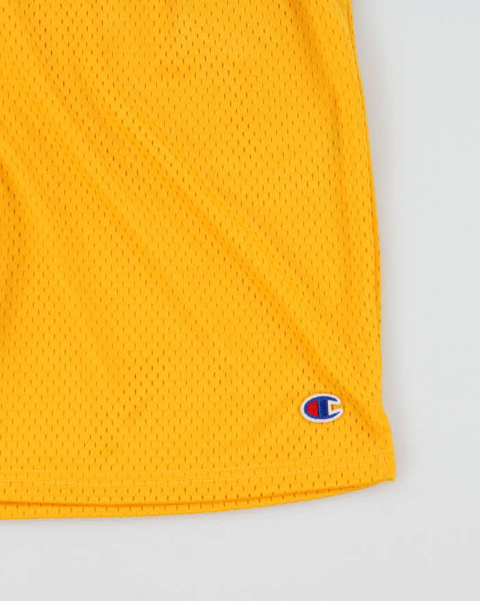 Vintage Champion Relaxed Fit Mesh Athletic Shorts - M