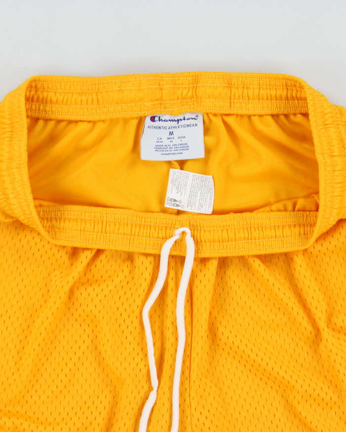Vintage Champion Relaxed Fit Mesh Athletic Shorts - M