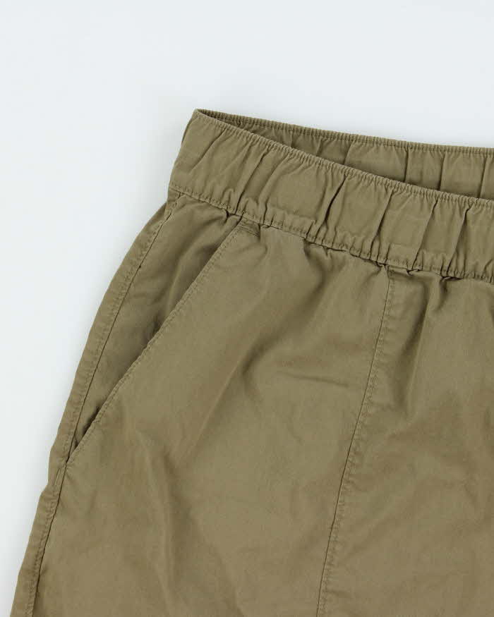 Vintage The North Face 7" Khaki Canvas Adventure Shorts - L