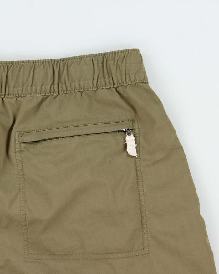 Vintage The North Face 7" Khaki Canvas Adventure Shorts - L