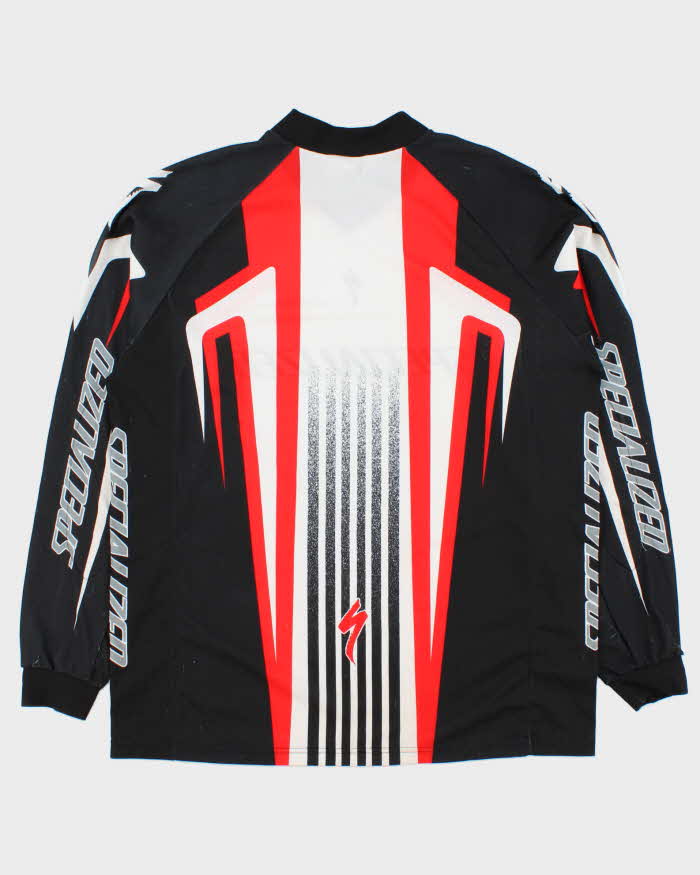 Vintage 1990s Specialized Made In USA Downhill MB Racing Jersey - L