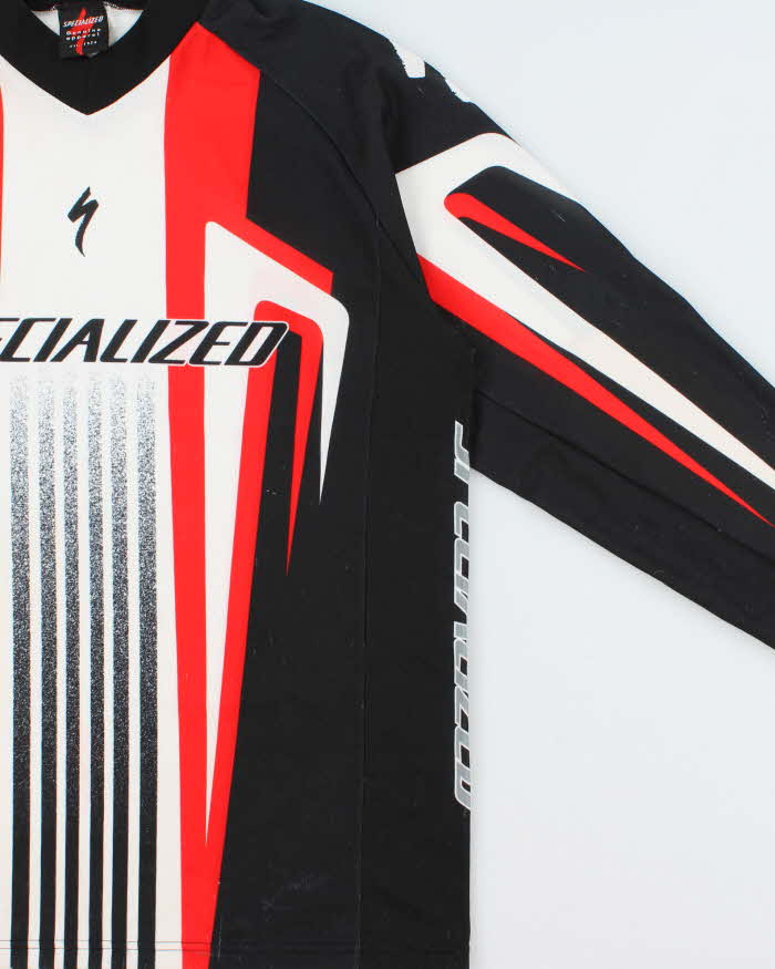 Vintage 1990s Specialized Made In USA Downhill MB Racing Jersey - L