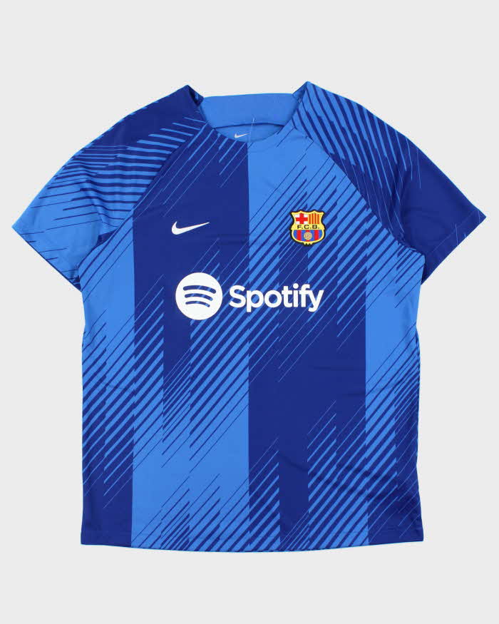 2023-24 Nike Barcelona FC Dri-Fit Football Training Shirt - XL