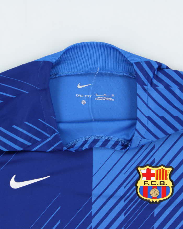 2023-24 Nike Barcelona FC Dri-Fit Football Training Shirt - XL