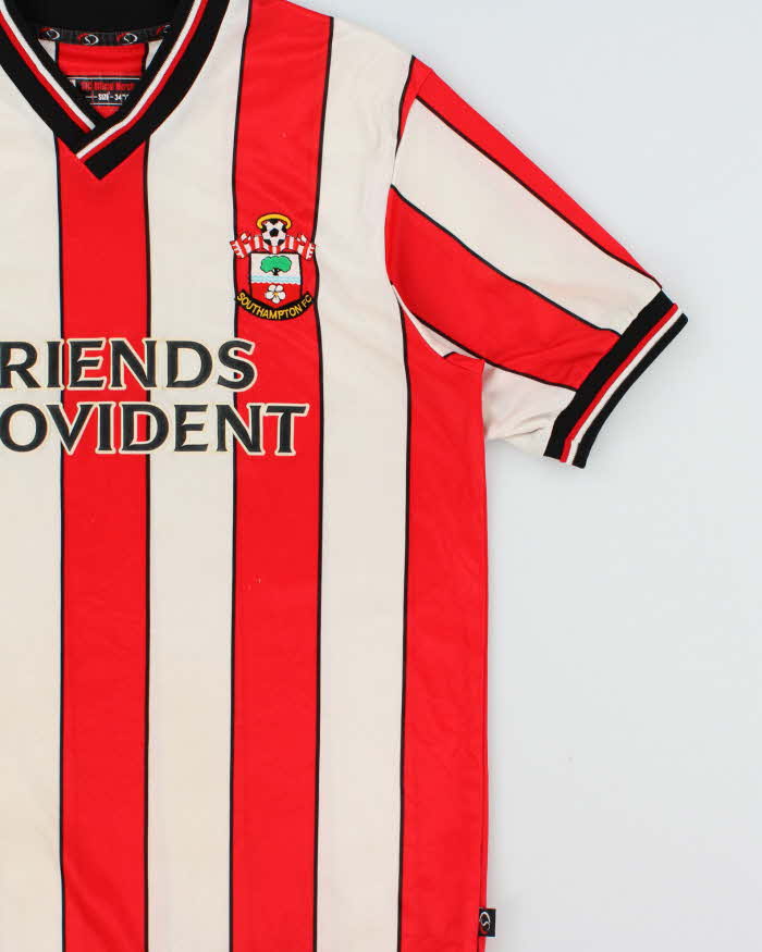 Vintage 2001-03 Saints Southampton FC Home Football Shirt - M
