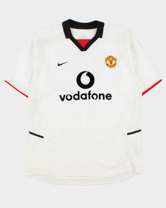 Vintage 2002-03 Nike Manchester United Away Football Shirt - L