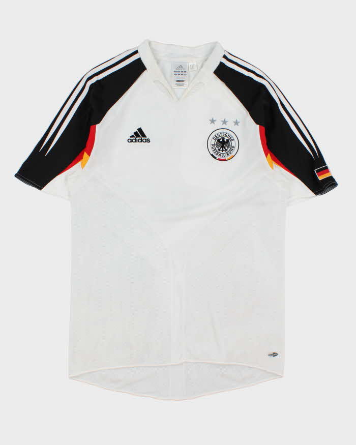 Vintage 2004-05 Adidas Germany Euros 04 Climacool Home Football Shirt - M