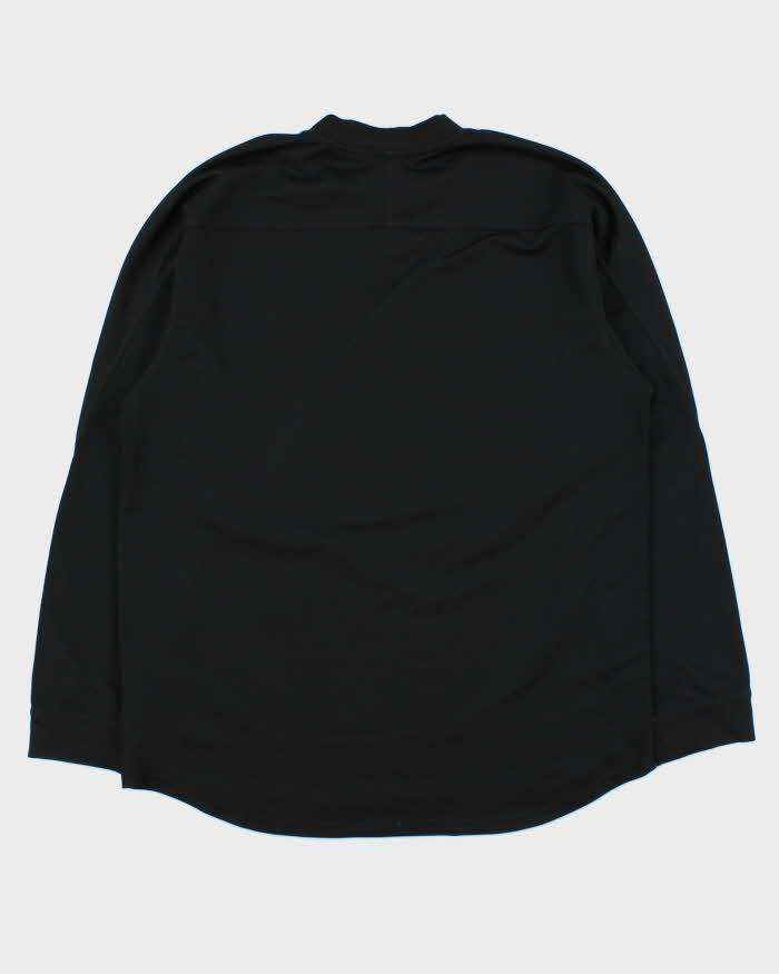 Vintage Y2K 00s Nike Embroidered Long Sleeve Crewneck Active T-Shirt - L