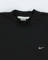 Vintage Y2K 00s Nike Embroidered Long Sleeve Crewneck Active T-Shirt - L