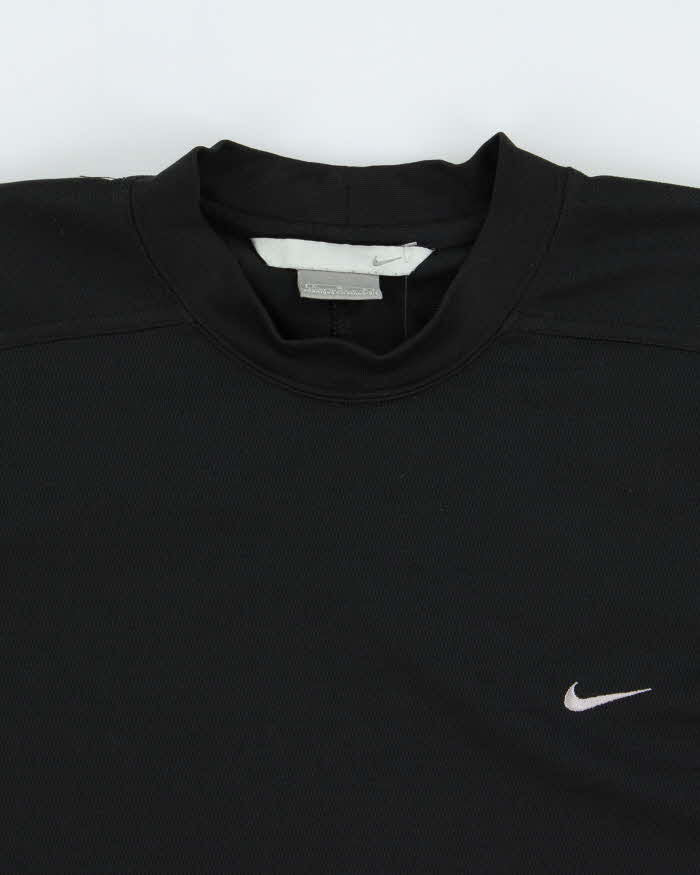 Vintage Y2K 00s Nike Embroidered Long Sleeve Crewneck Active T-Shirt - L