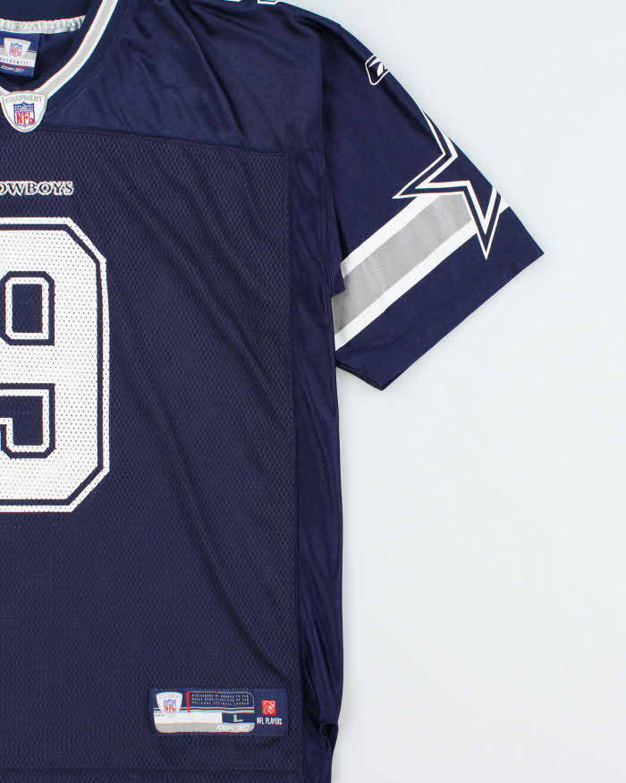 Vintage 2007-08 Reebok Dallas Cowboys Romo #9 Official NFL Equipment Home Jersey - L