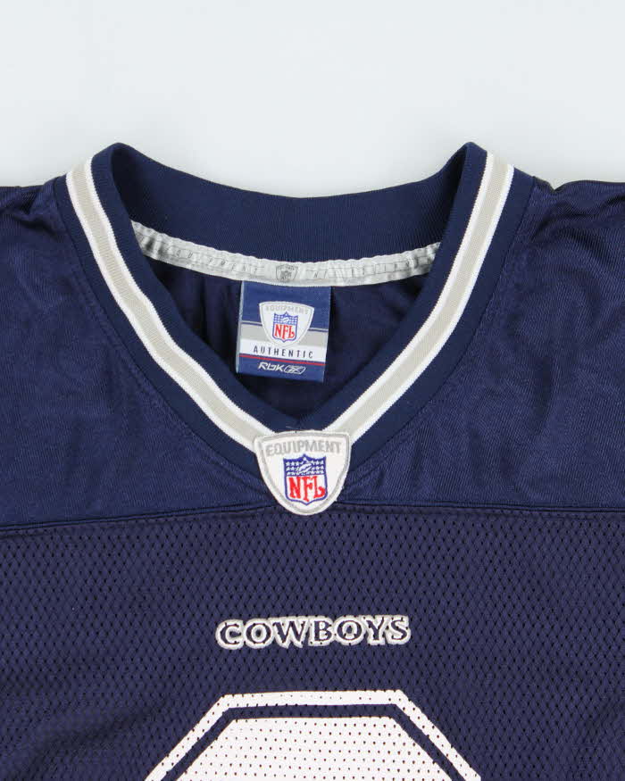 Vintage 2007-08 Reebok Dallas Cowboys Romo #9 Official NFL Equipment Home Jersey - L