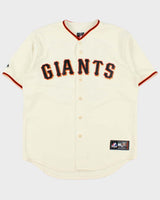 Vintage 2009-10 Majestic San Francisco Giants Rowand #33 Official MLB Home Baseball Jersey - L
