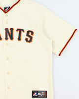 Vintage 2009-10 Majestic San Francisco Giants Rowand #33 Official MLB Home Baseball Jersey - L
