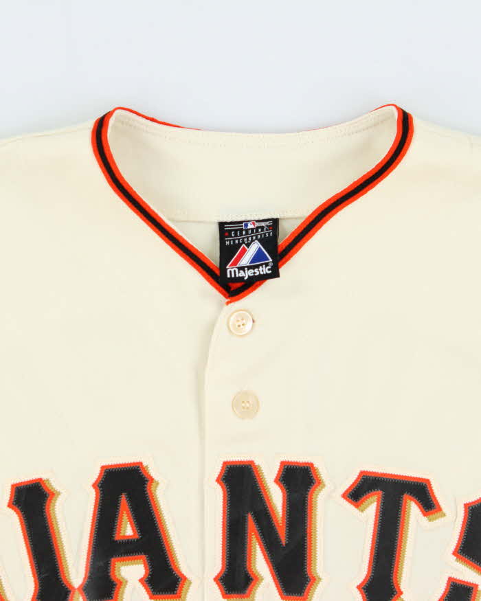Vintage 2009-10 Majestic San Francisco Giants Rowand #33 Official MLB Home Baseball Jersey - L