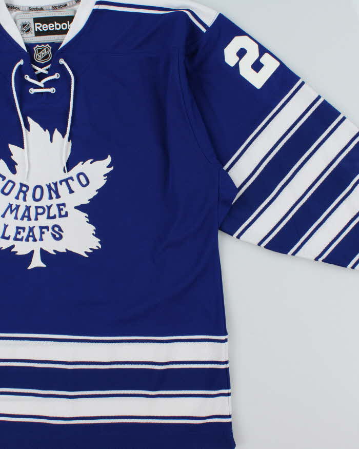 DS Vintage 2014 Reebok Toronto Maple Leafs Winter Classic ORR #28 Signed Offical NHL Ice Hockey Jersey - XL