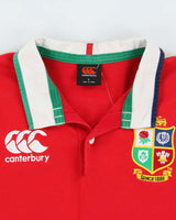 2020 Canterbury British &amp; Irish Lions Retro Classic VapoDri Long Sleeve Rugby Shirt - L
