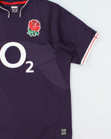 Vintage 2009-10 Nike Team England Rugby Union Short Sleeve Away Shirt - S