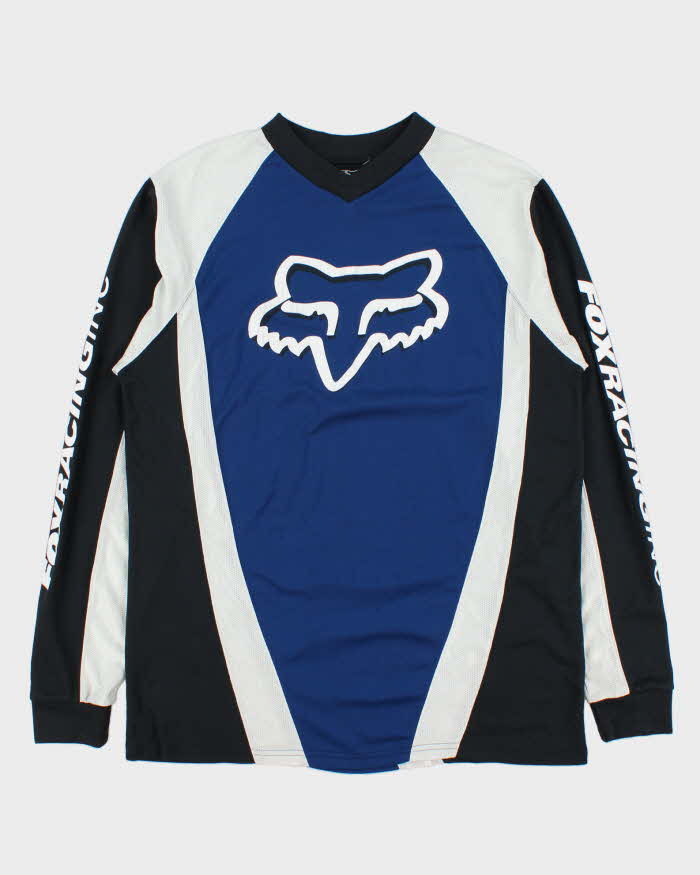 Vintage Y2K 00s Fox Racing Long Sleeve Motocross MX Jersey - M
