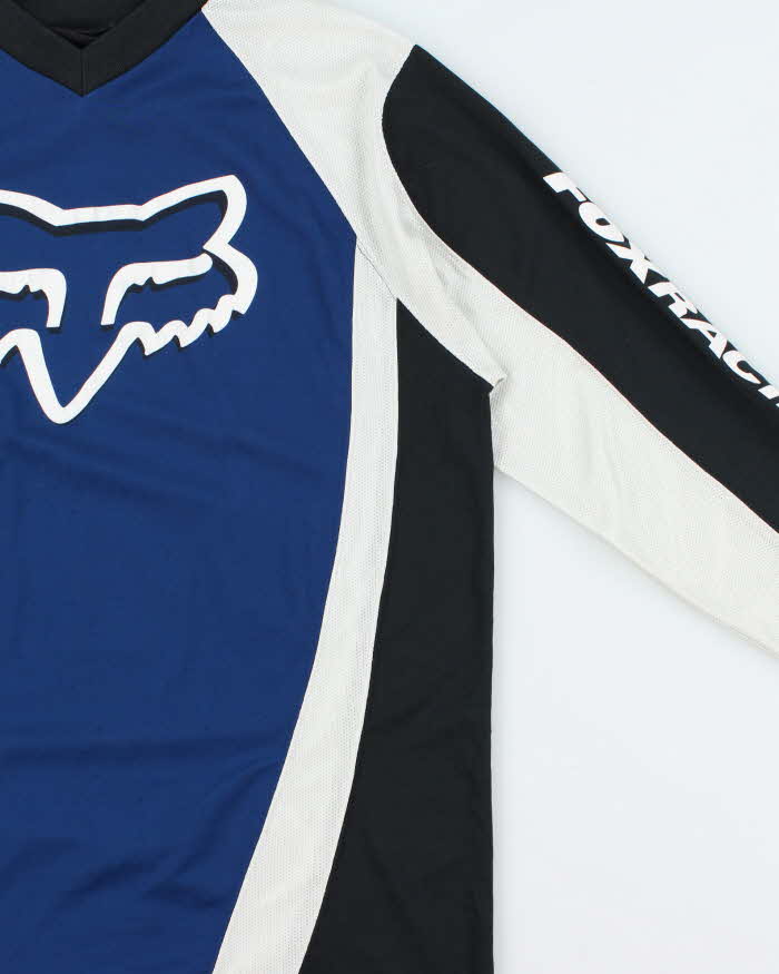 Vintage Y2K 00s Fox Racing Long Sleeve Motocross MX Jersey - M