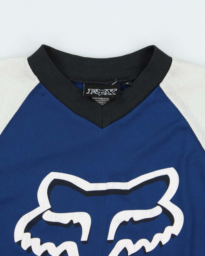 Vintage Y2K 00s Fox Racing Long Sleeve Motocross MX Jersey - M
