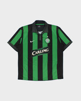 Vintage 2006-07 Nike Football Celtic FC Sphere Dry Short Sleeve Away Shirt - XL