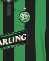 Vintage 2006-07 Nike Football Celtic FC Sphere Dry Short Sleeve Away Shirt - XL