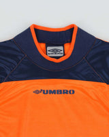 Vintage 2002 Umbro Football Teamwear Long Sleeve Goalkeeper Jersey - S