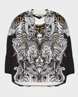 Vintage Fox Racing Graphic Long Sleeve Motocross MX BMX Jersey - XL
