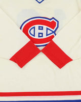 Vintage 1980s Montreal Canadiens NHL Sandow Sporting Knit Ice Hockey Jersey - M