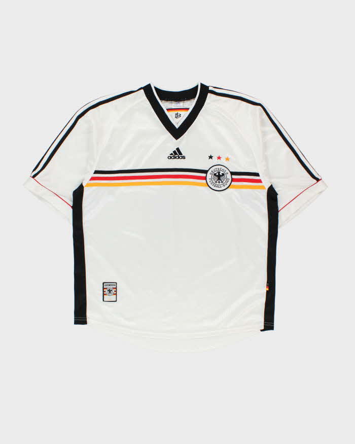 Vintage 1998 World Cup Adidas Germany Home Football Shirt - XL
