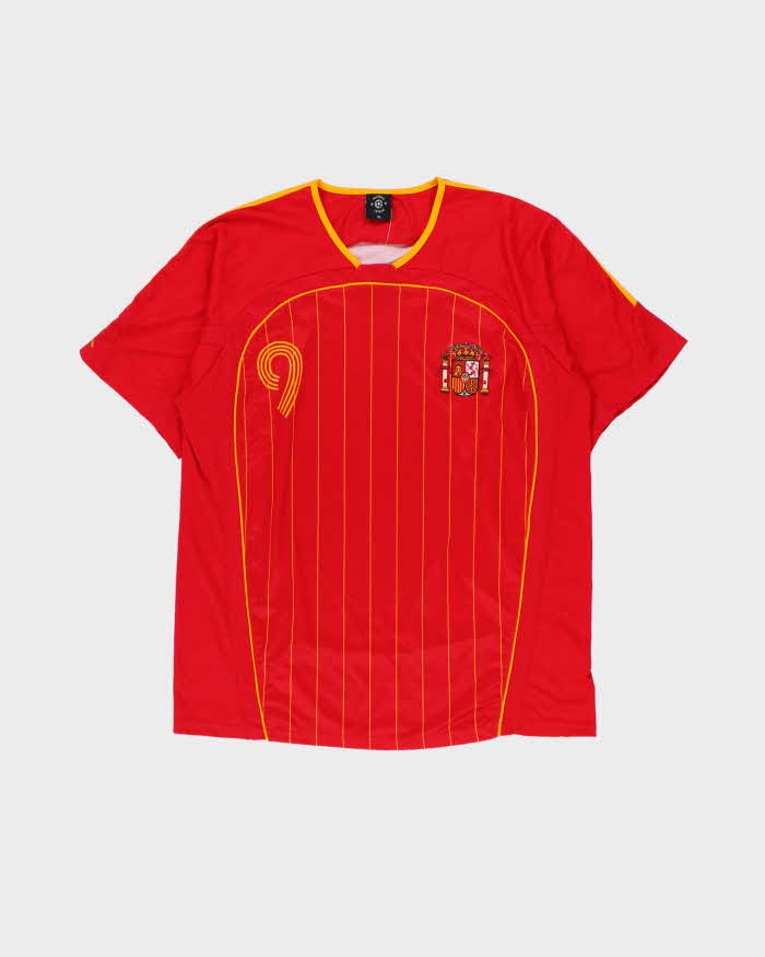 Vintage 2006 Spain Torres #9 World Cup Football Home Shirt - XL