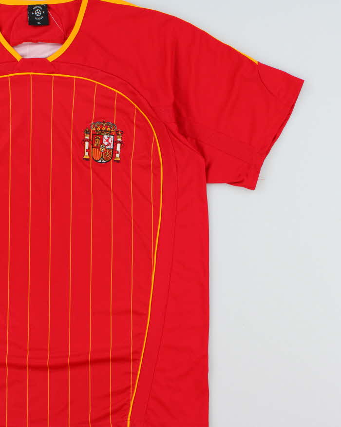 Vintage 2006 Spain Torres #9 World Cup Football Home Shirt - XL