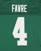 Vintage 2000 Nike Team Green Bay Packers Brett Favre #4 NFL Home Jersey - XL