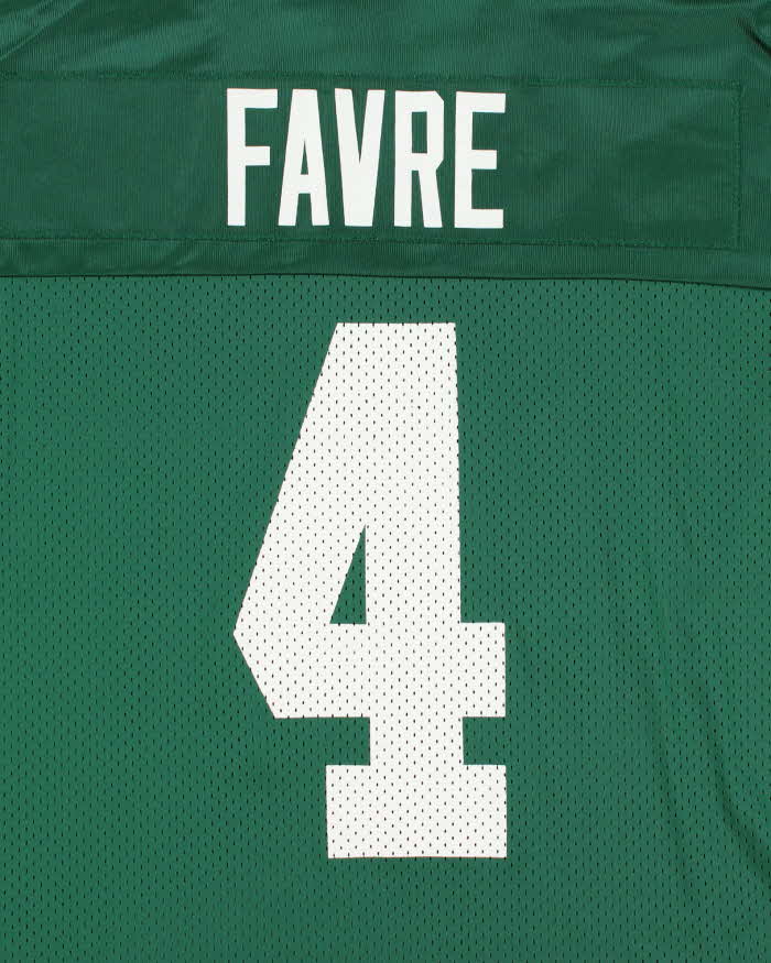 Vintage 2000 Nike Team Green Bay Packers Brett Favre #4 NFL Home Jersey - XL