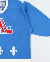 Vintage CCM Quebec Nordiques 70s Retro NHL Ice Hockey Home Jersey - XXL