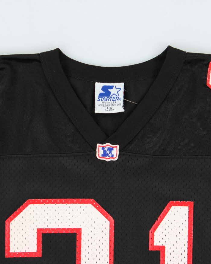 Vintage 1991-92 Starter Atlanta Falcons Deion Sanders#21 Made In USA Home Jersey - L