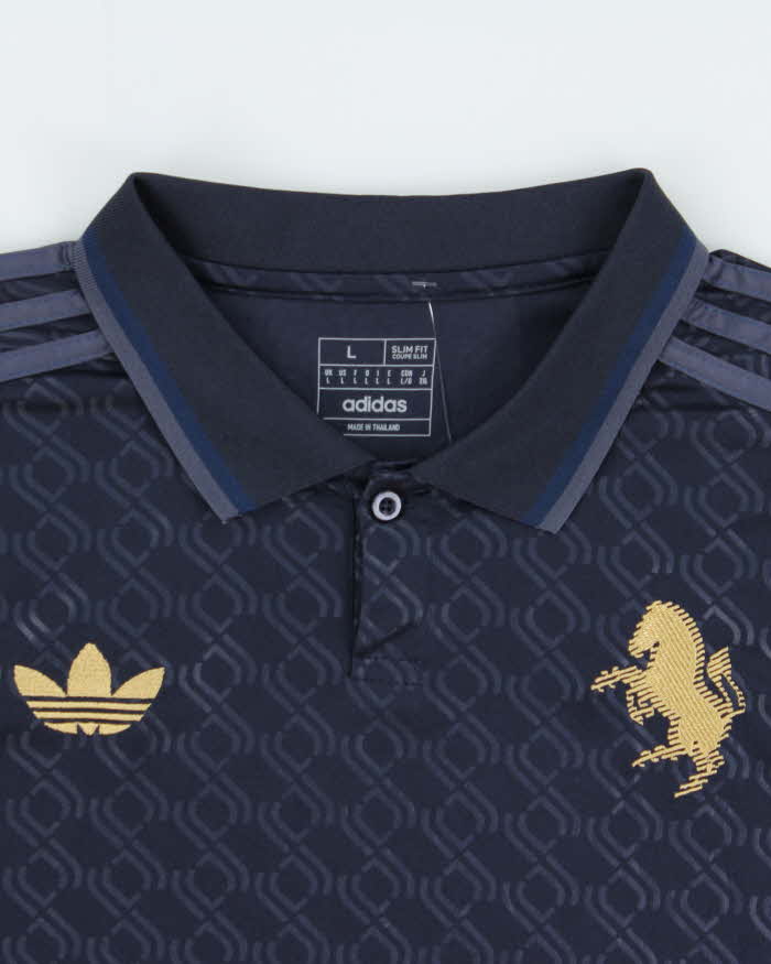 2024/25 Adidas Originals Juventus FC AeroReady Slim Fit Third Kit Football Shirt - L