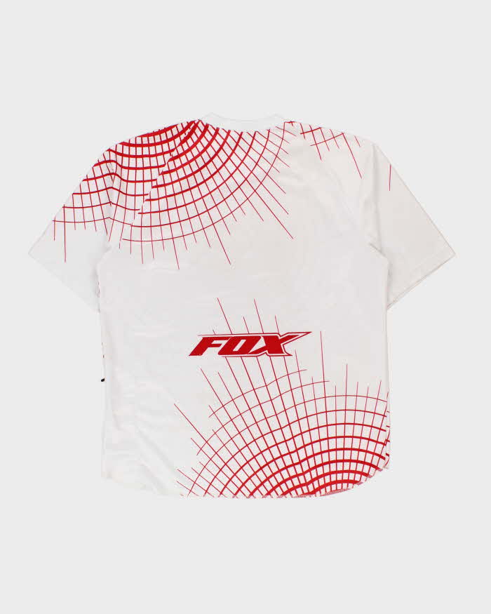 Vintage Fox Racing Heavyweight Motocross MX Short Sleeve Jersey - XL