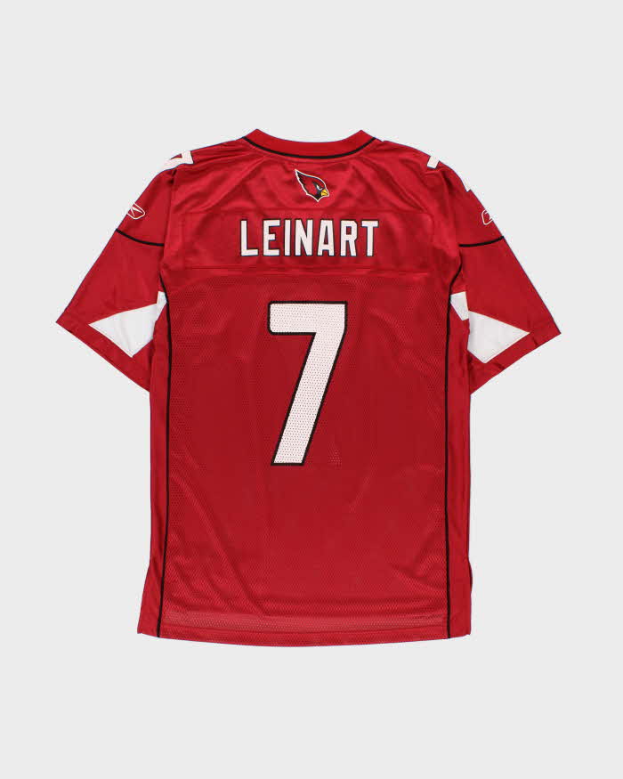 Vintage 2007-08 Reebok Arizona Cardinals Matt Leinart #7 NFL Equipment Official Home Jersey - M