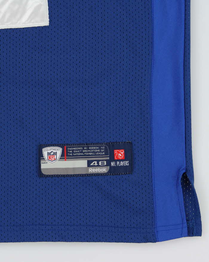 Vintage 2004-05 Reebok Indianapolis Colts Reggie Wayne #87 NFL Equipment Stitched On Field Home Jersey - M