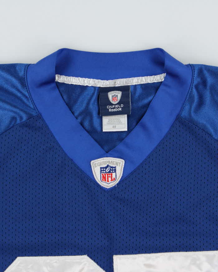 Vintage 2004-05 Reebok Indianapolis Colts Reggie Wayne #87 NFL Equipment Stitched On Field Home Jersey - M